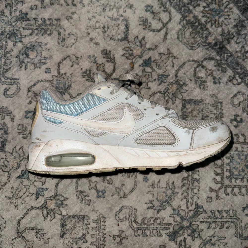 Blue, white, light grey nike air womens sneakers